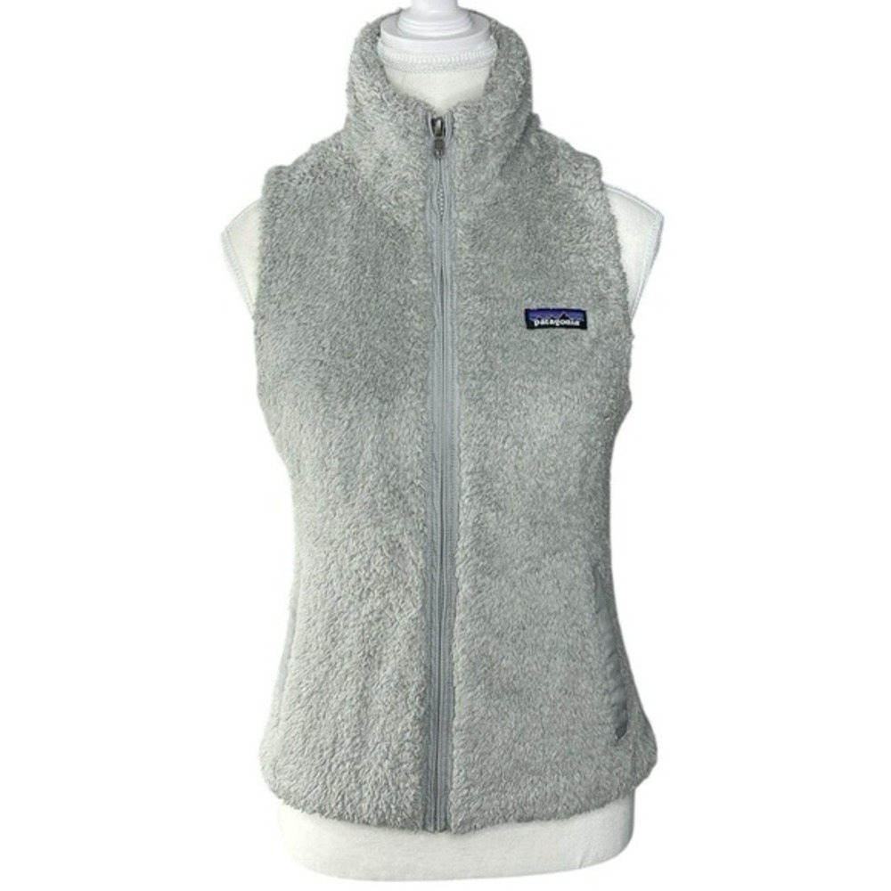 Patagonia Women's Gray Los Gatos High-Pile Fleece Vest XS/C33